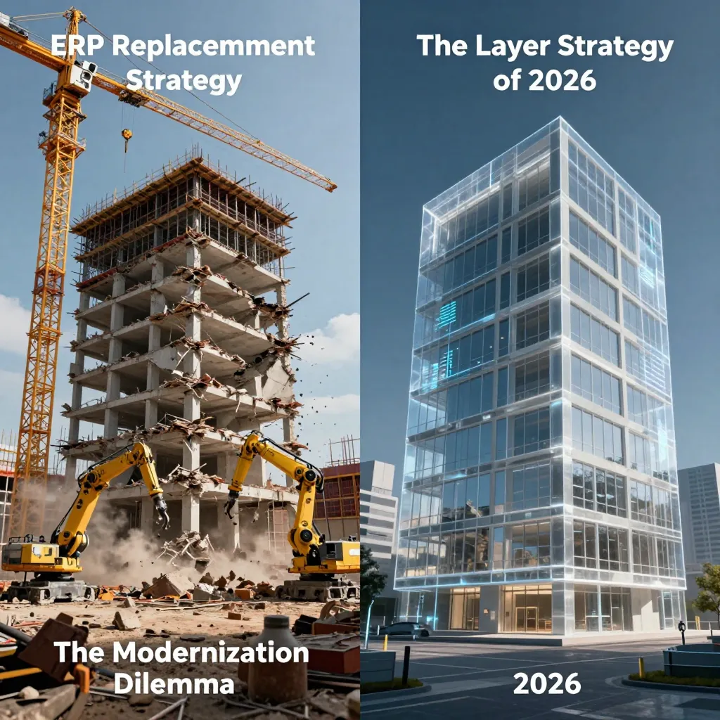The ERP Modernization Dilemma: AI Layer vs. Full Replacement in 2026